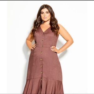 City Chic maxi dress sz 22